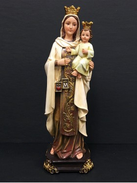 12" Our Lady of Mt. Carmel 